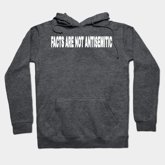 Facts Are Not Antisemitic - Double-sided Hoodie by SubversiveWare